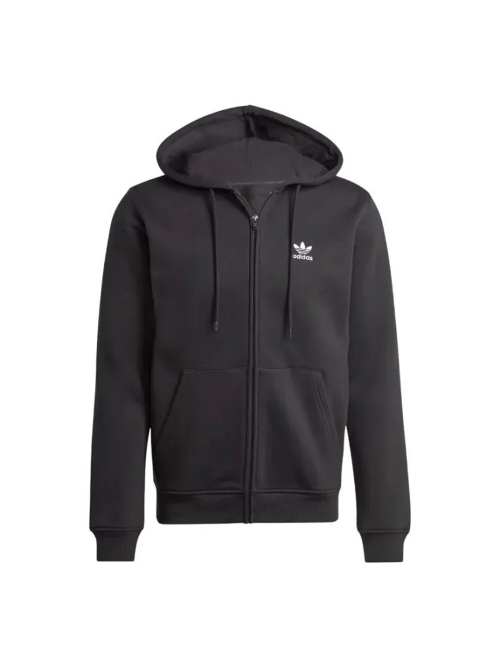 Adidas Men's Essentials Full Zip Hoodie Black Size M NEW WITH TAGS!